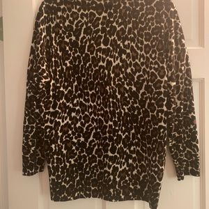 Merino Wool Leopard Sweater